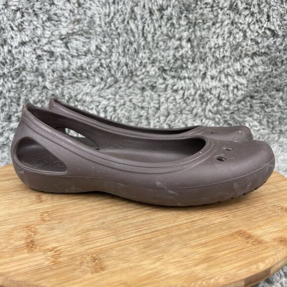 Crocs Ballet Flats Slip On Shoes Kadee Women's 8 - Picture 1 of 7